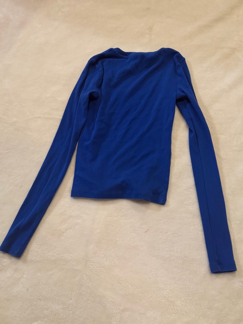 Aritzia - TNA Homestretch Long-Sleeve Top in Blue